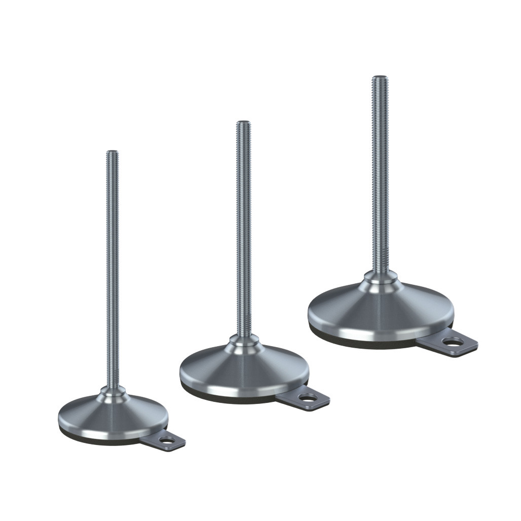 HX Type Bolt Down Leveling Feet 80MM Base Arnott Group