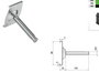 Clamp For Side Guide Part P13601C - Ø12 Pin