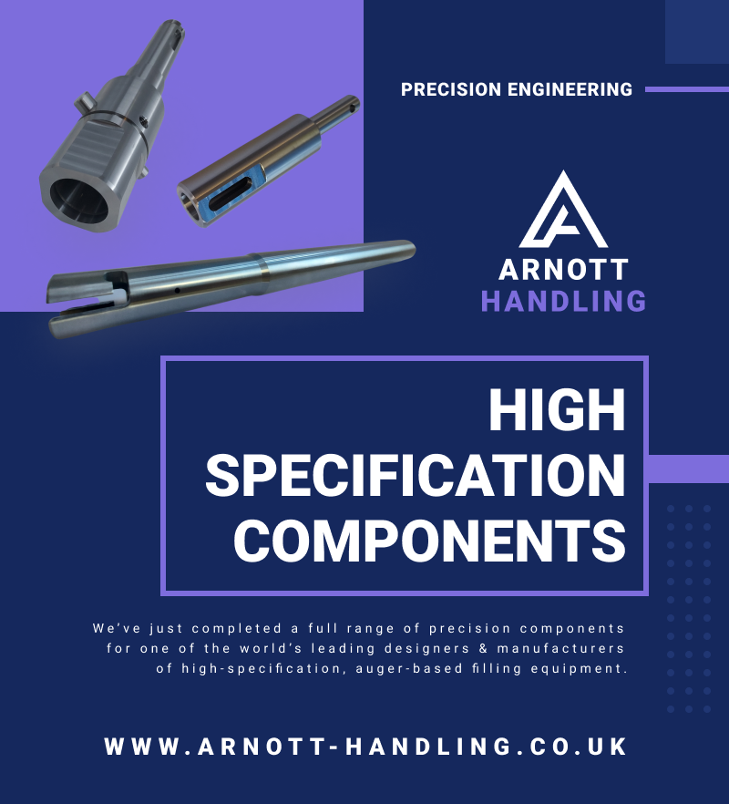 Precision Engineered Parts Arnott Handling