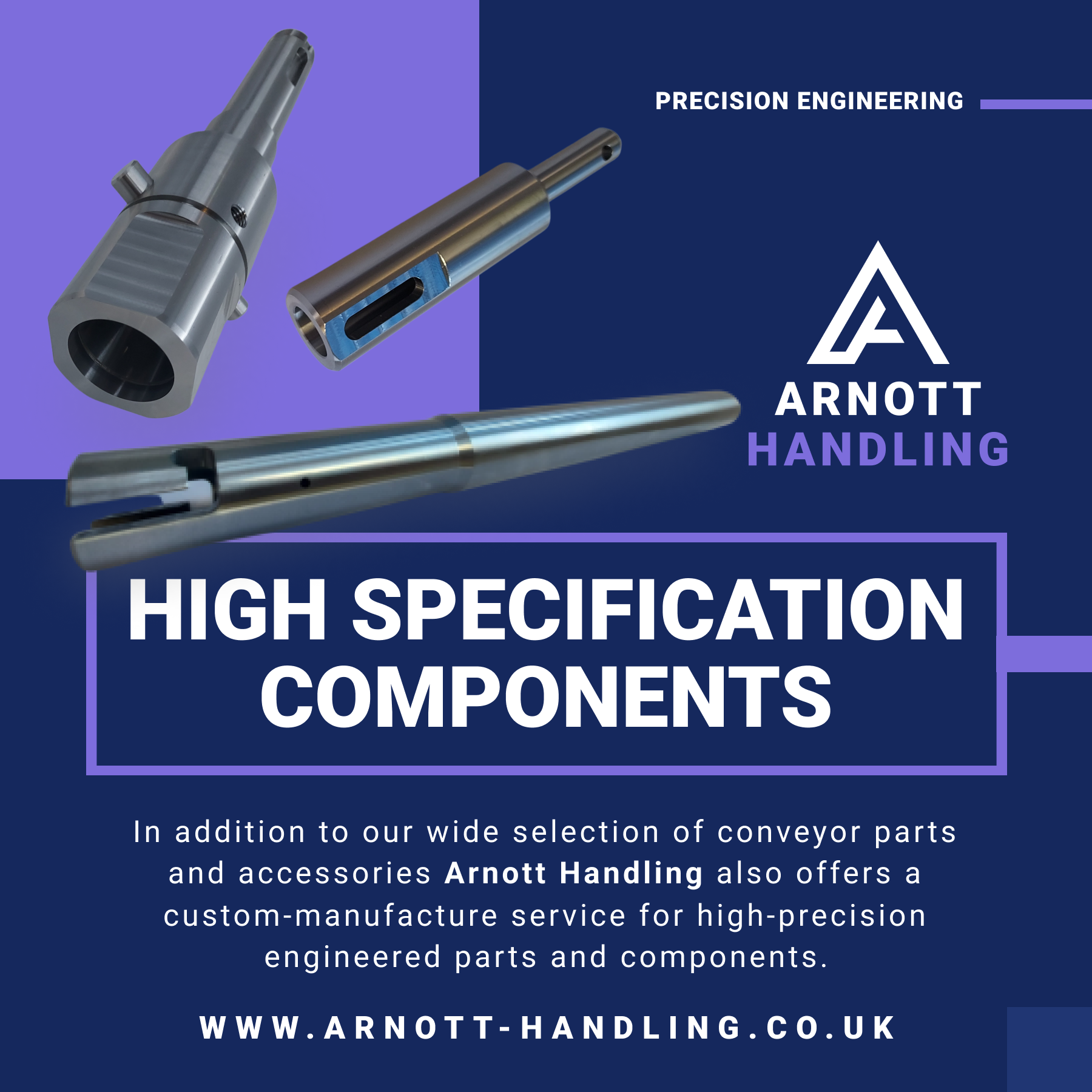 High Specification Components Arnott Handling