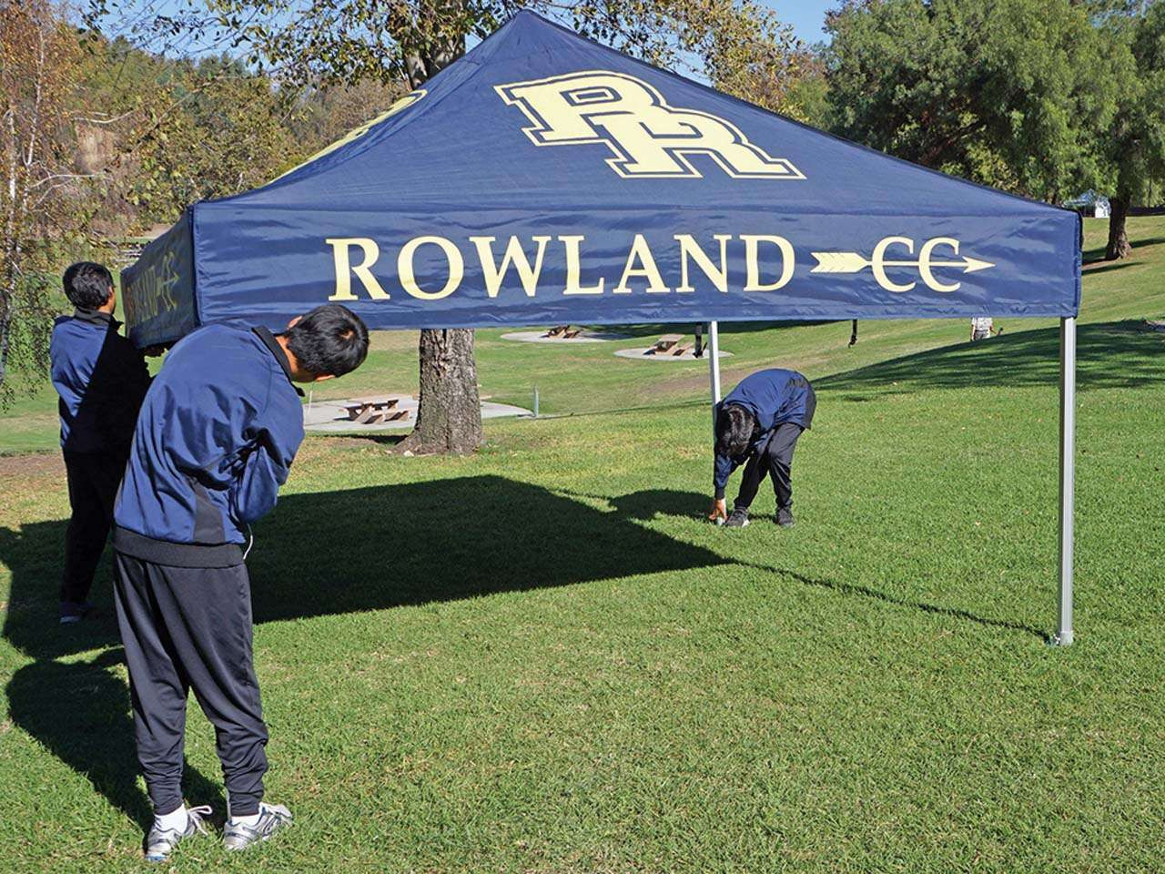 Instant Tracking Field Canopies | On Track & Field, Inc