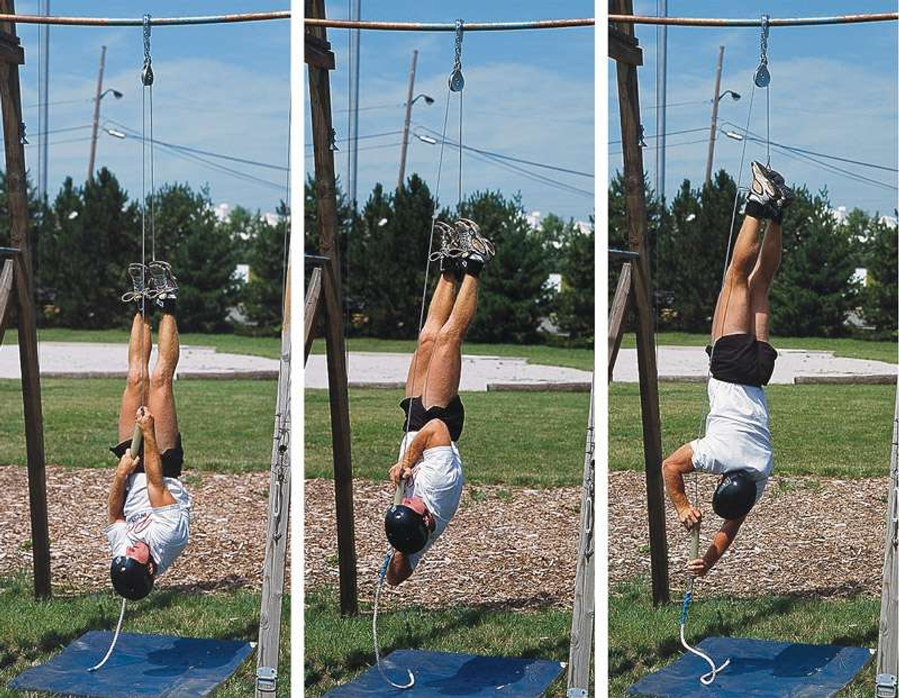 Pole Vault Pulley Trainer, On Track