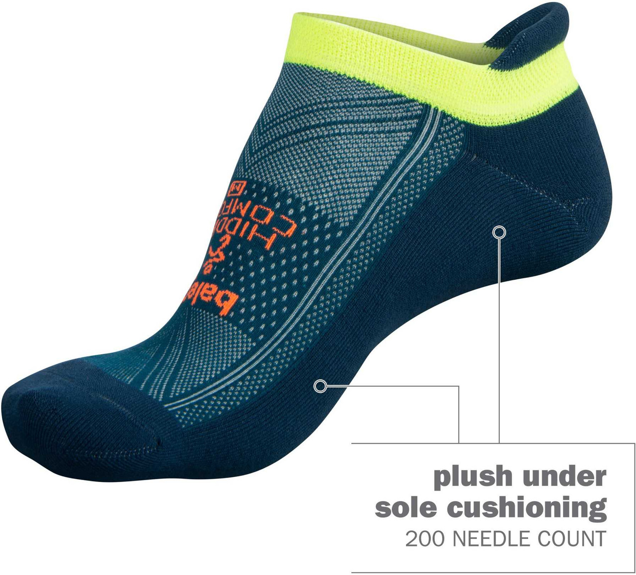 Balega Hidden Comfort No-Show Tab Running Socks | On Track
