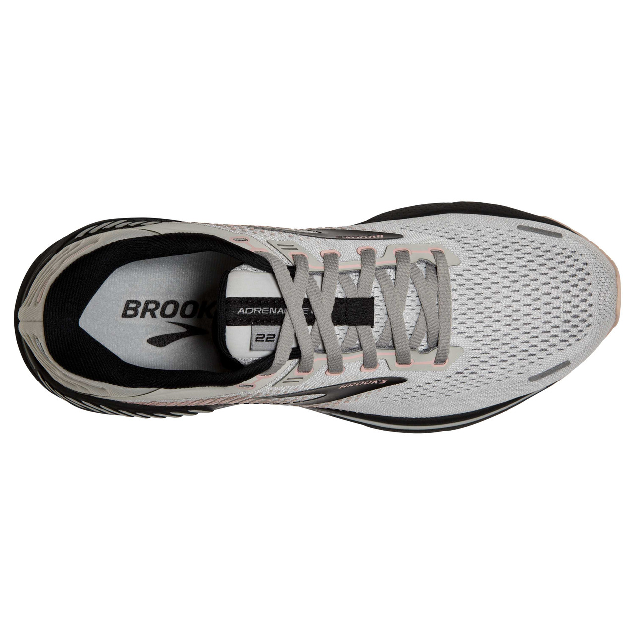 Brooks Adrenaline GTS 22 - Womens Running Shoes - Triple Black