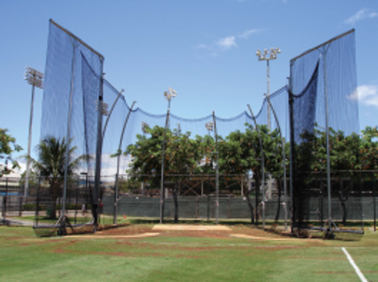 Gill NCAA Hammer/Discus Cage, Single Ring (Tall)