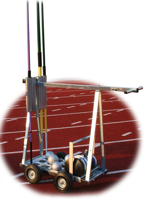 Multi-Use Implement Cart | Stackhouse | On Track & Field, Inc