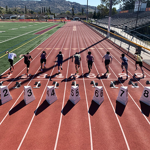 Finish Posts, Field Canopy, and Performance Indicator