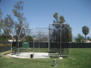 Gill NCAA Hammer/Discus Cage, Single Ring (Tall)