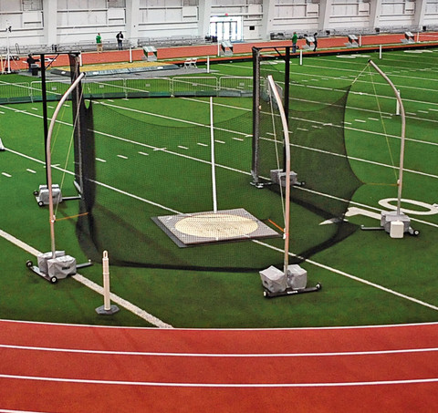 Gill NCAA Portable Indoor Weight Throw Cage | On Track