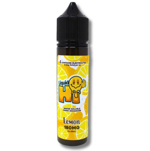 180mg Delta-9 THC Liquid Drink Enhancer (2oz) – Lemon