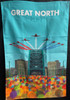 GREAT NORTH RUN TEA TOWEL