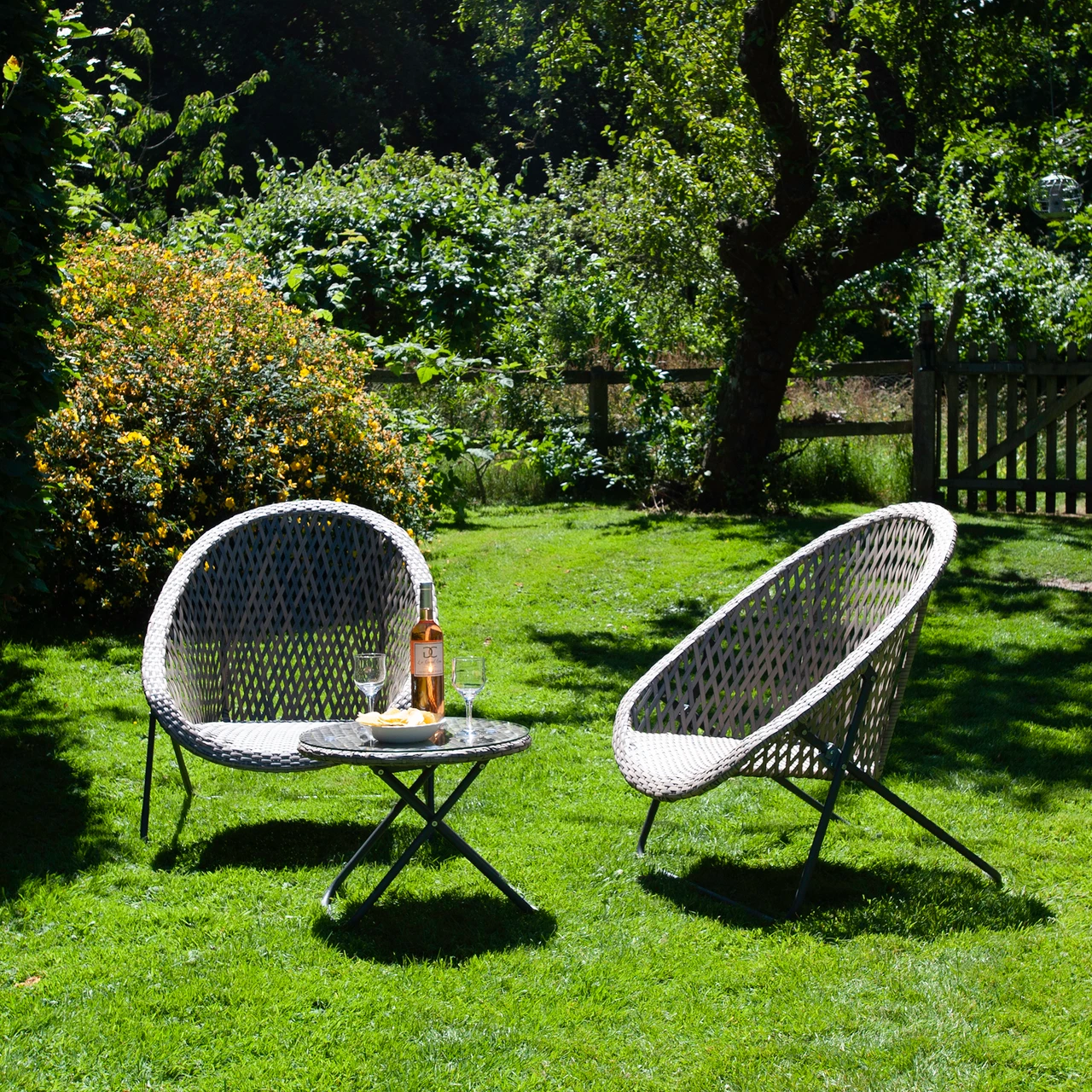 Tobs 3 Piece Garden Set - Natural 