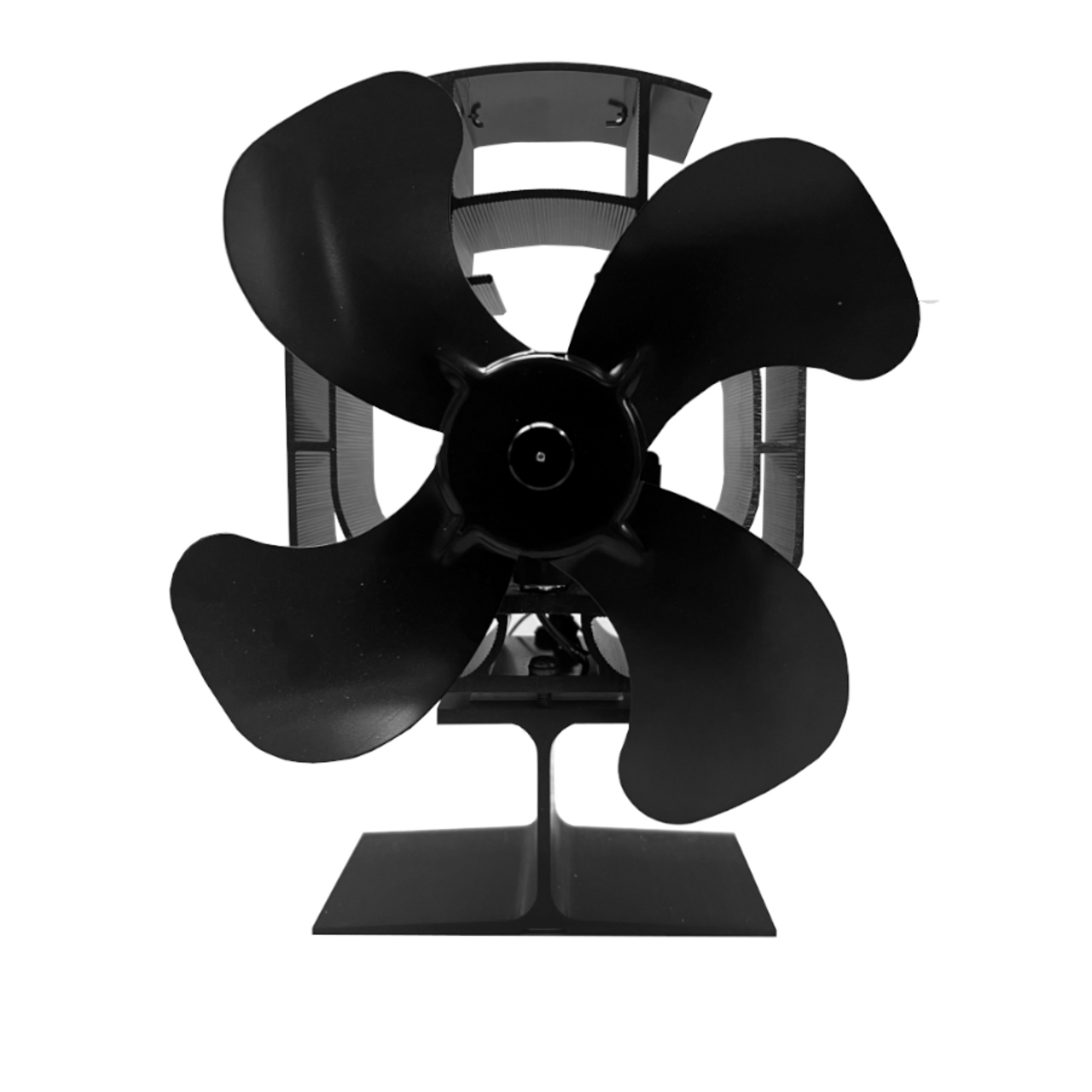STOVE FAN WITH OSCILLATING FEATURE