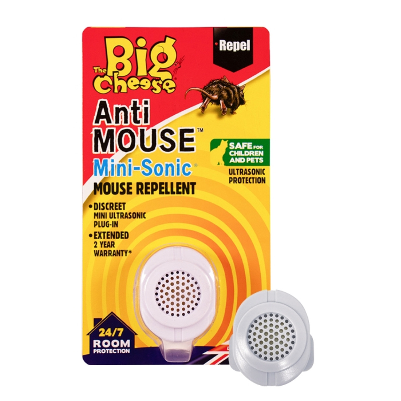 The Big Cheese Mouse Repellent Mini Plug In 