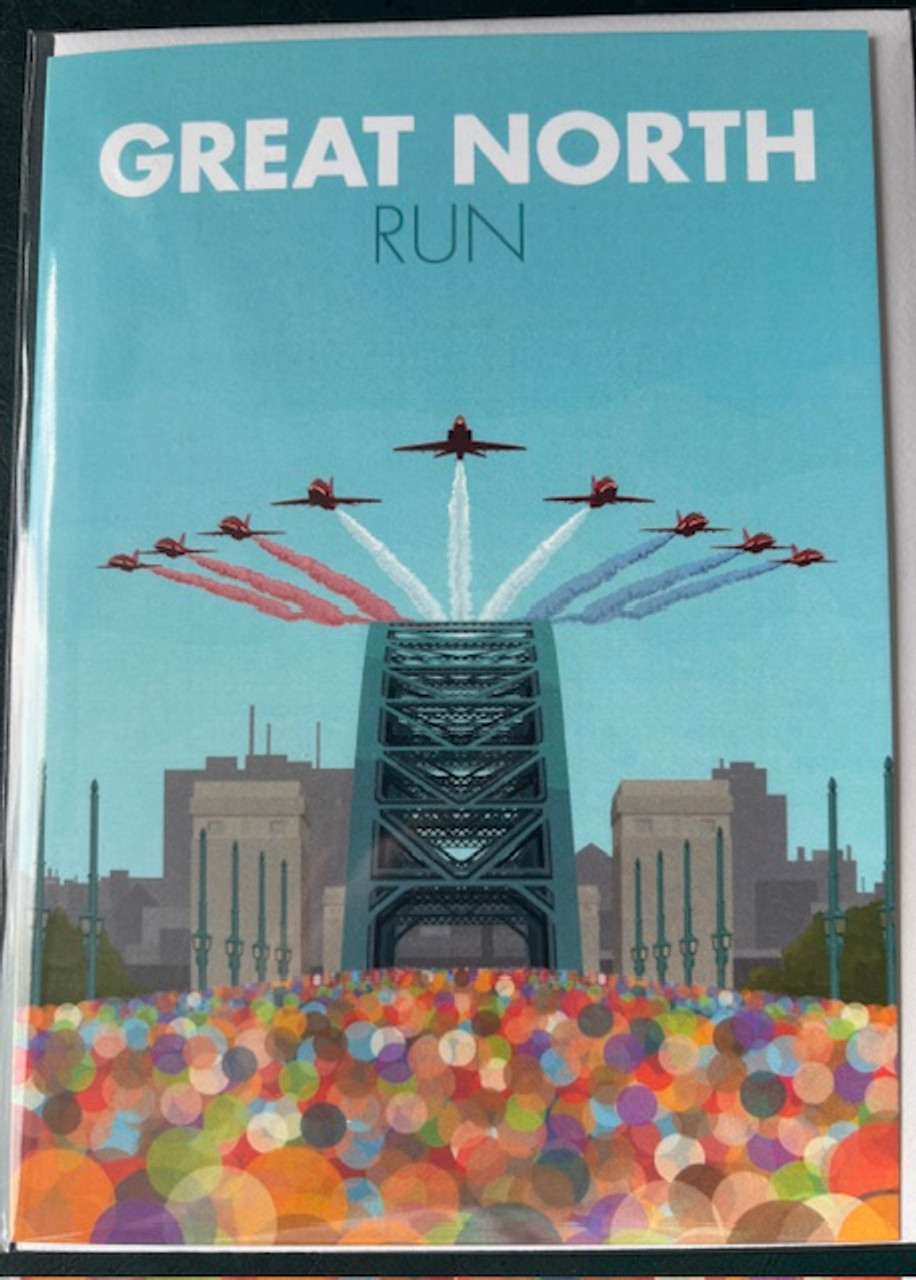 GREAT NORTH RUN GREETING CARD