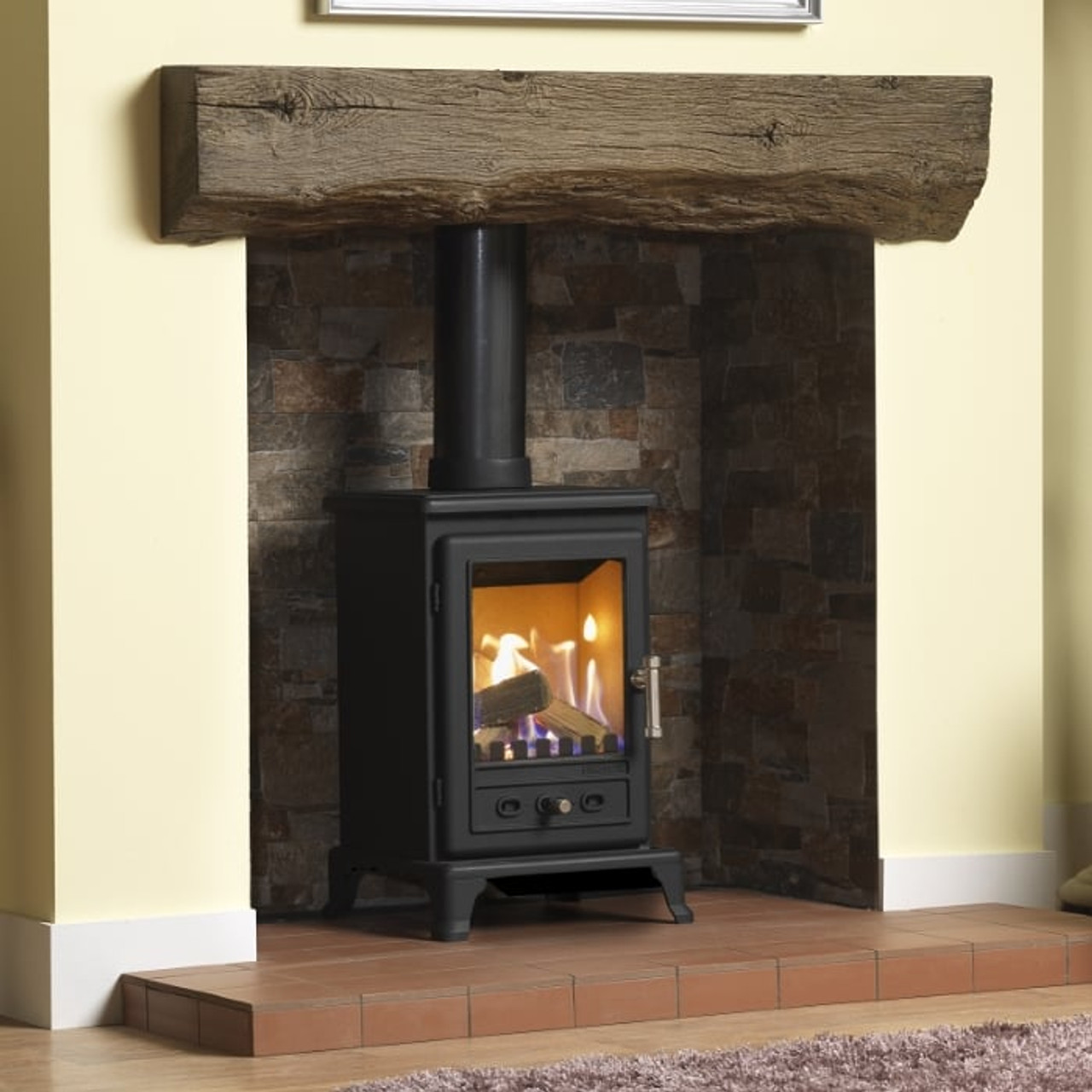 Firefox 5 Gas Stove in Black Manual or Remote