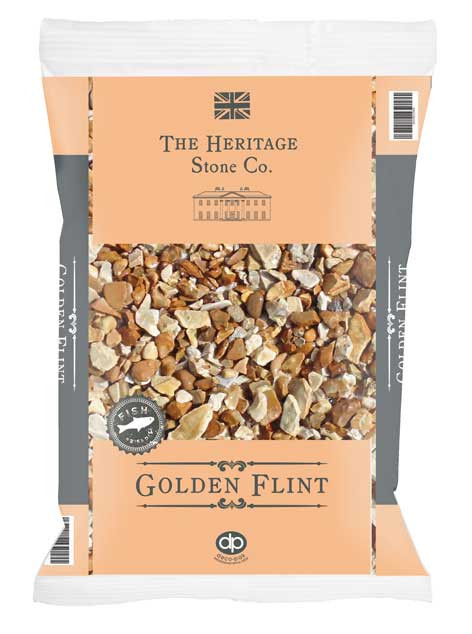 Heritage Stone Golden Flint 20mm Gravel F E Maughan
