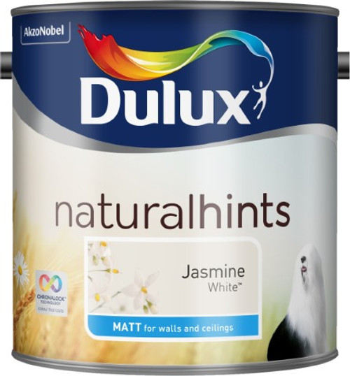 2.5L Dulux Matt Emulsion Jasmine White