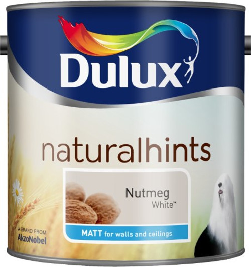 2.5L Dulux Matt Emulsion Nutmeg White