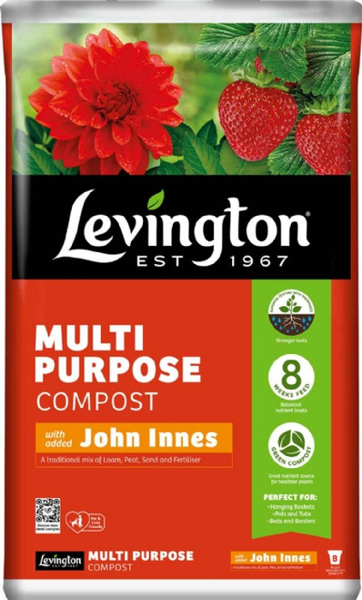 Levington 50Ltr Multipurpose + JI Compost - LOCAL DELIVERY ONLY