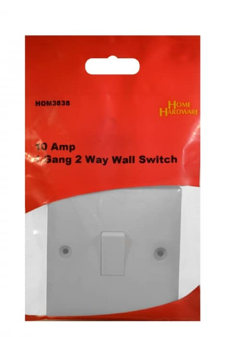 10 Amp 1 Gang 2 Way Wall Switch