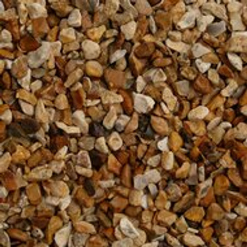 Golden Flint Chippings 10mm   -  LOCAL DELIVERY ONLY 