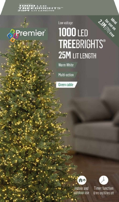 1000 LED Warm White Treebrights 