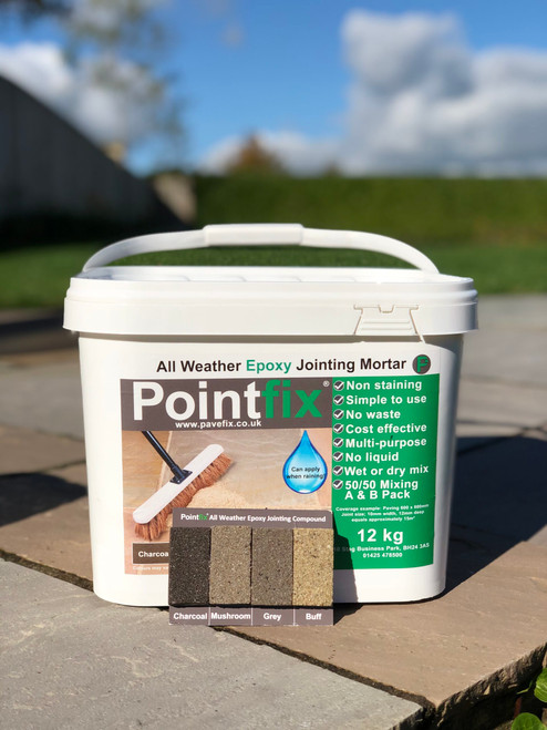 Pointfix Resin Jointing Compound Grey  12kg
