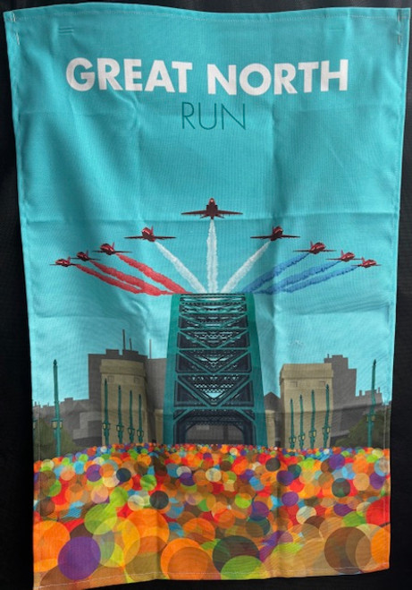 GREAT NORTH RUN TEA TOWEL