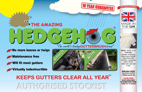 Hedgehog Gutter Brush
