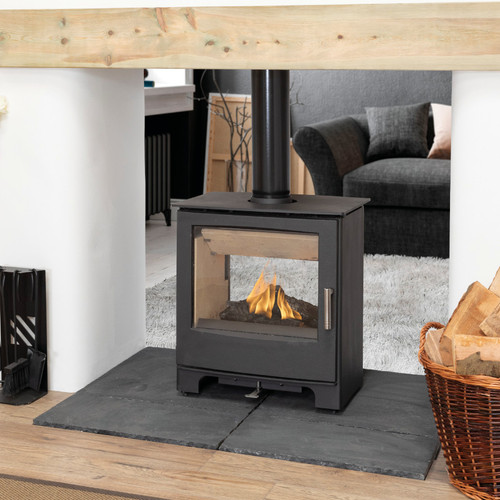 Mendip Woodland Double Sided Catalyst Stove £2250.00 - FREE LOCAL DELIVERY  - F.E. Maughan Limited