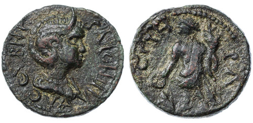 Parium, Mysia, Salonina AE, Very Fine, Pedigreed - Plate Coin! 254 - 268 C.E.