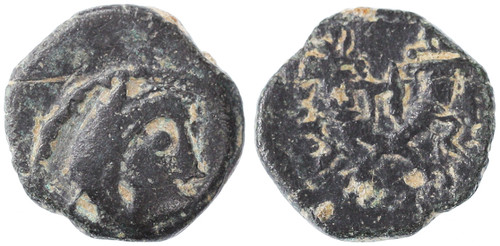 Aretas IV and Shuqailat AE, Nabataea, AEF/EF, 9 B.C.E. - 40 C.E.