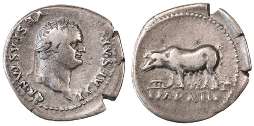 Tiberius AR Denarius, 