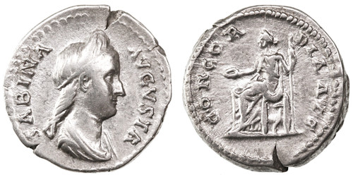 Sabina AR Denarius Sabina AR Denarius