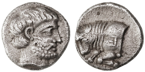 Satraps of Caria, Mylasa AR Diobol