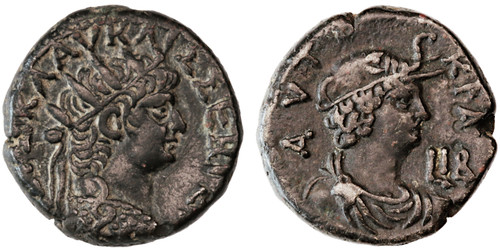 Nero Silver Tetradrachm of Alexandria