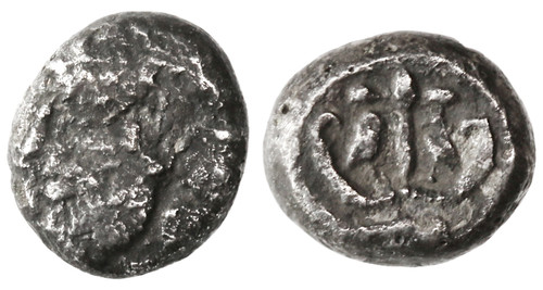 Philistia AR Quarter Shekel / Drachm Philistia AR Quarter Shekel / Drachm