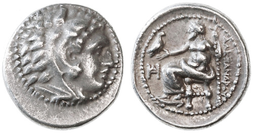 Alexander III the Great AR Drachm, Lifetime issue Alexander III the Great AR Drachm, Lifetime issue