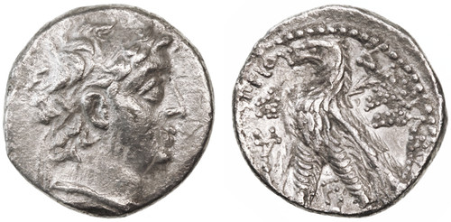 Demetrios II AR Didrachm, "Temple Tax"
