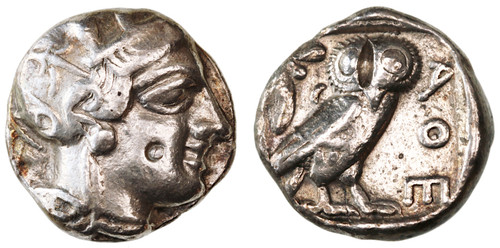 Attica, Athens Pharaonic AR Tetradrachm