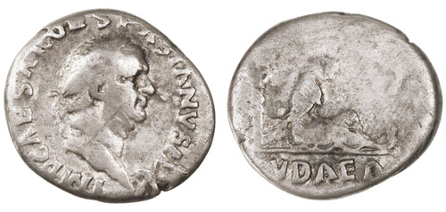 Vespasian "IVDAEA" AR Denarius
