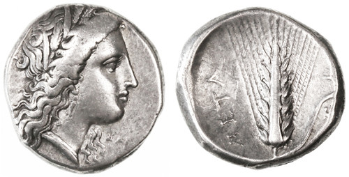 Metapontum, Lucania AR Stater / Nomos