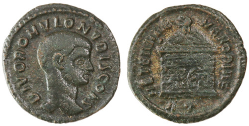 Divus Romulus AE 1/3rd Follis