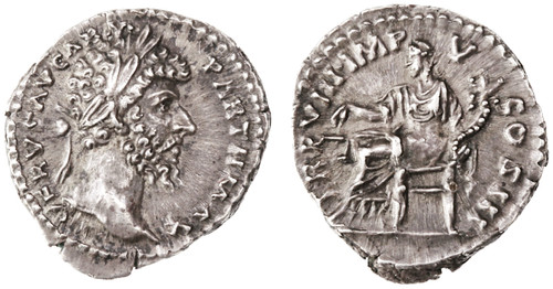 Lucius Verus AR Denarius