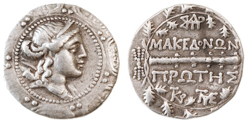 Macedon, First Meris AR Tetradrachm