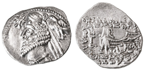Phraates IV AR Drachm, Parthia