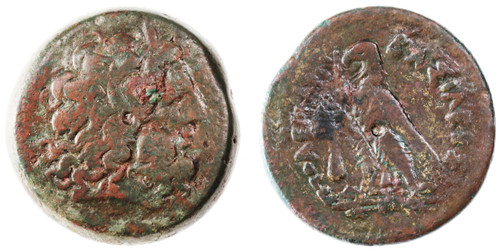 Ptolemy IV Philopator AE Drachm