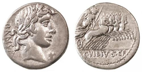 C. Vibius C.f. Pansa AR Denarius
