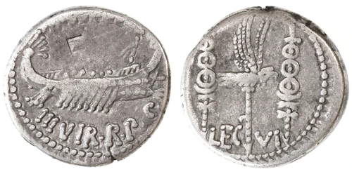 Marc Antony Legionary AR Denarius